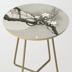 Ohara Koson, Blossoming Tree And Full Moon - Vintage Japanese Woodblock Print Side Table Gallery Image 2