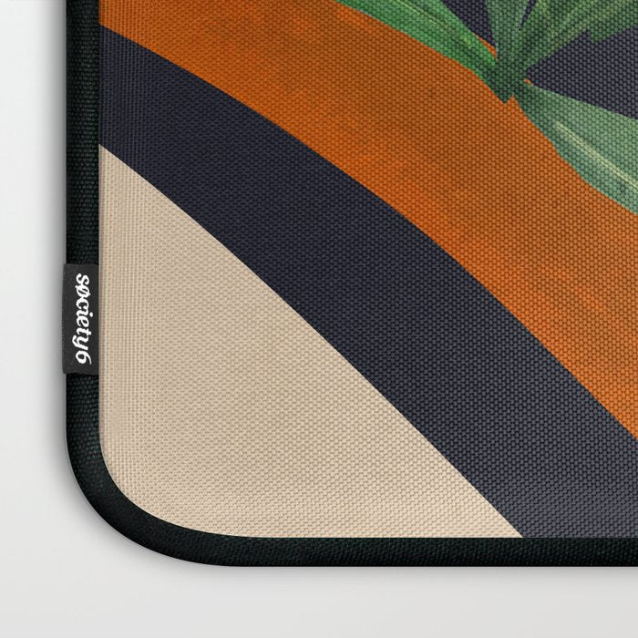 Abstract Art Tropical Leaves 41 Laptop Sleeve Gallery Image 3