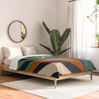 Abstract Art Tropical Leaves 41 Comforter Gallery Image 2