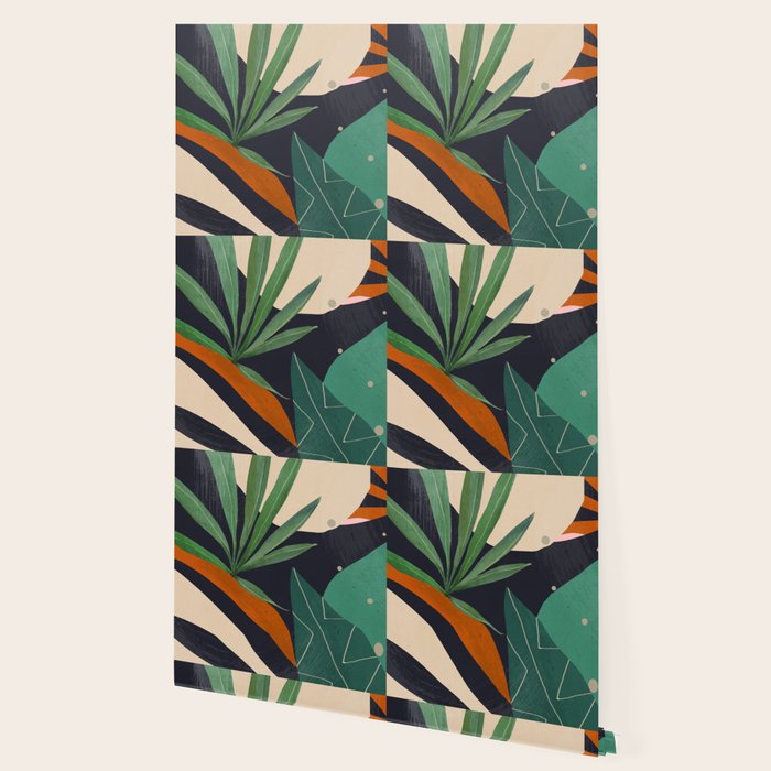 Abstract Art Tropical Leaves 41 Wallpaper Gallery Image 2