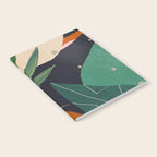 Abstract Art Tropical Leaves 41 Notebook Gallery Image 2