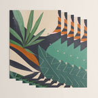 Abstract Art Tropical Leaves 41 Wrapping Paper Gallery Image 3