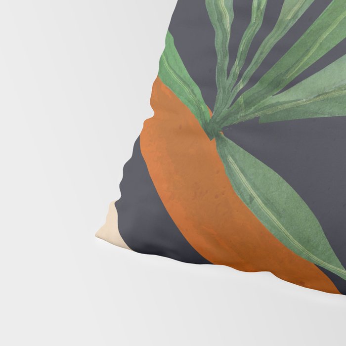 Abstract Art Tropical Leaves 41 Pillow Sham Gallery Image 4