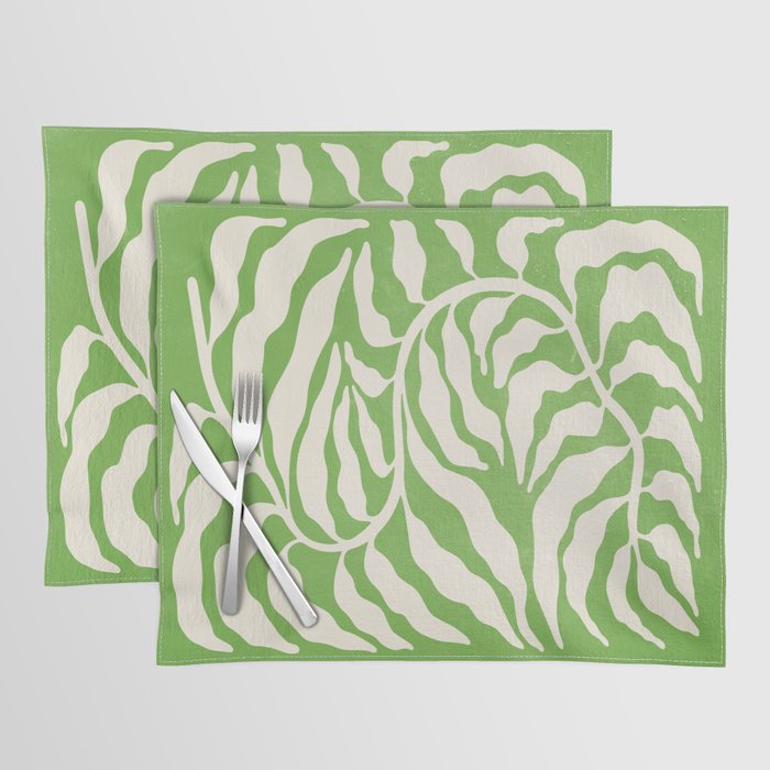 Wild Ferns: Forest Green Edition Placemat Gallery Image 1