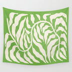 Wild Ferns: Forest Green Edition Wall Tapestry Gallery Image 4
