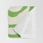 Wild Ferns: Forest Green Edition Throw Blanket Gallery Image 3