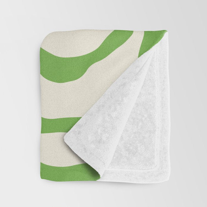 Wild Ferns: Forest Green Edition Throw Blanket Gallery Image 3