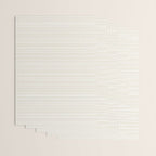 Bamako Textured Striped and Dotted Pattern in Pale Beige Cream and White Wrapping Paper Gallery Image 3