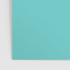 Bright Aqua Cyan Blue-Green Turquoise Solid  Poster Gallery Image 3