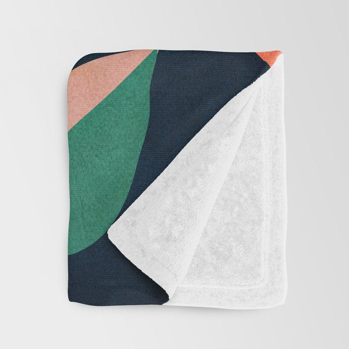 Colorful Branching Out 17 Throw Blanket Gallery Image 3