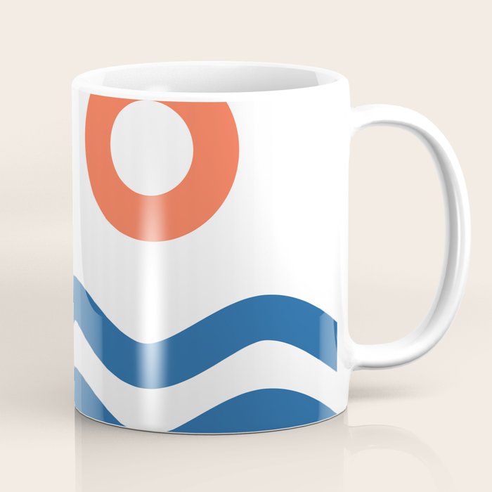 Nautical 02 Seascape Coffee Mug Gallery Image 1