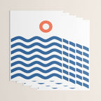 Nautical 02 Seascape Wrapping Paper Gallery Image 3