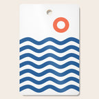 Nautical 02 Seascape Cutting Board Gallery Image 1
