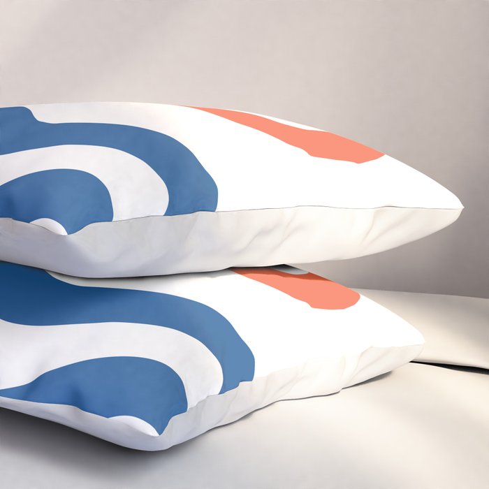 Nautical 02 Seascape Pillow Sham Gallery Image 3