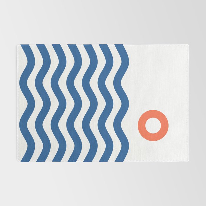 Nautical 02 Seascape Rug Gallery Image 2