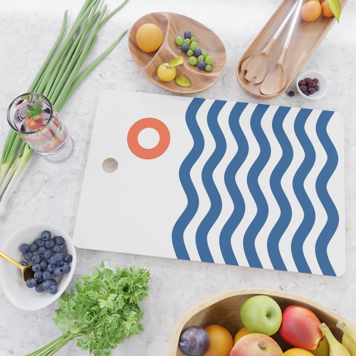 Nautical 02 Seascape Cutting Board Gallery Image 2
