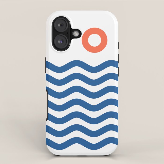 Nautical 02 Seascape iPhone Case Gallery Image 1