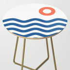 Nautical 02 Seascape Side Table Gallery Image 2