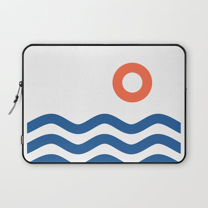Nautical 02 Seascape Laptop Sleeve Gallery Image 1
