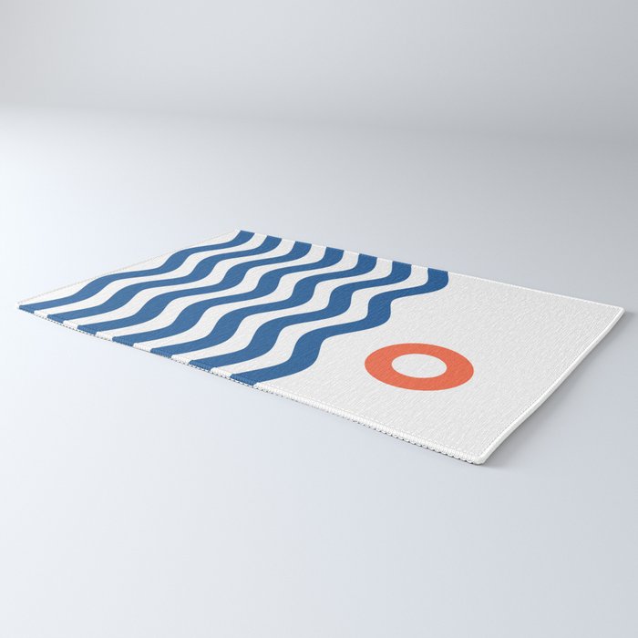 Nautical 02 Seascape Rug Gallery Image 3