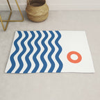 Nautical 02 Seascape Rug Gallery Image 1