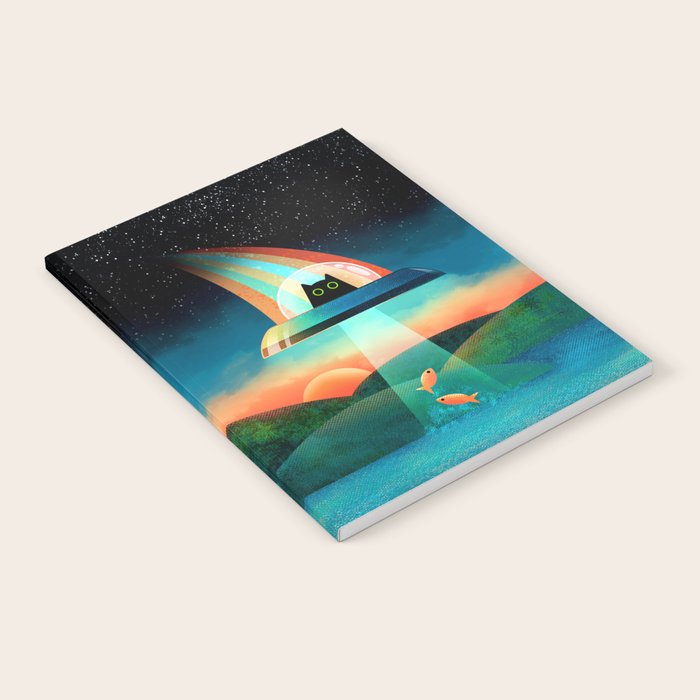 The Purrfect Alien Notebook Gallery Image 1