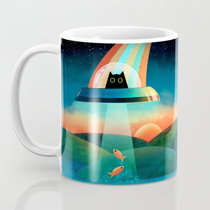 The Purrfect Alien Coffee Mug Gallery Image 3