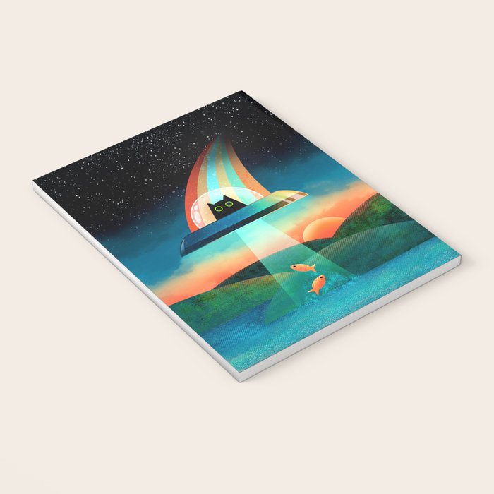 The Purrfect Alien Notebook Gallery Image 3