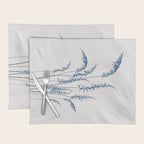 Blue flowers 2 Placemat Gallery Image 1