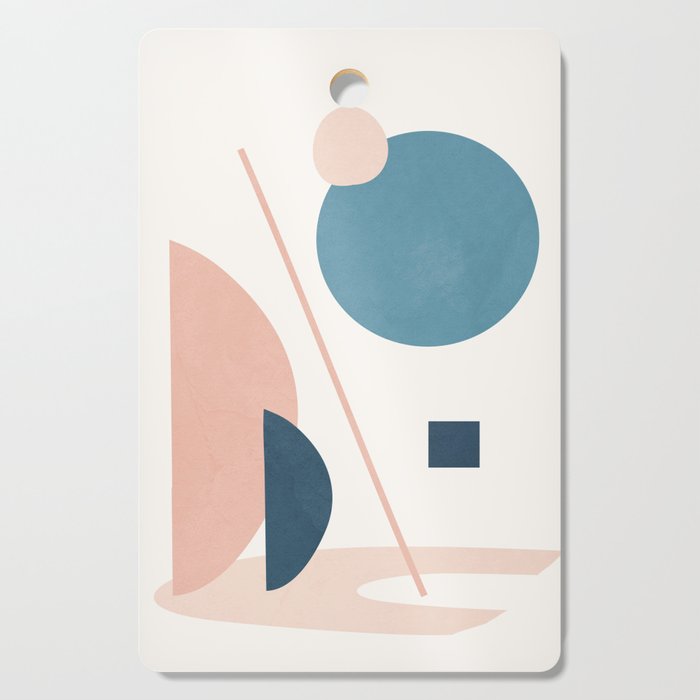 Abstract Minimal Shapes 34 Cutting Board Gallery Image 1