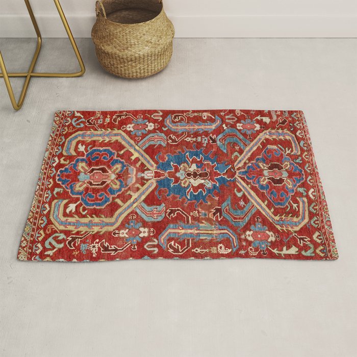 Armenian Manisa Province West Anatolian Dragon Rug Print Rug Gallery Image 1