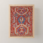 Armenian Manisa Province West Anatolian Dragon Rug Print Mini Art Print Gallery Image 1