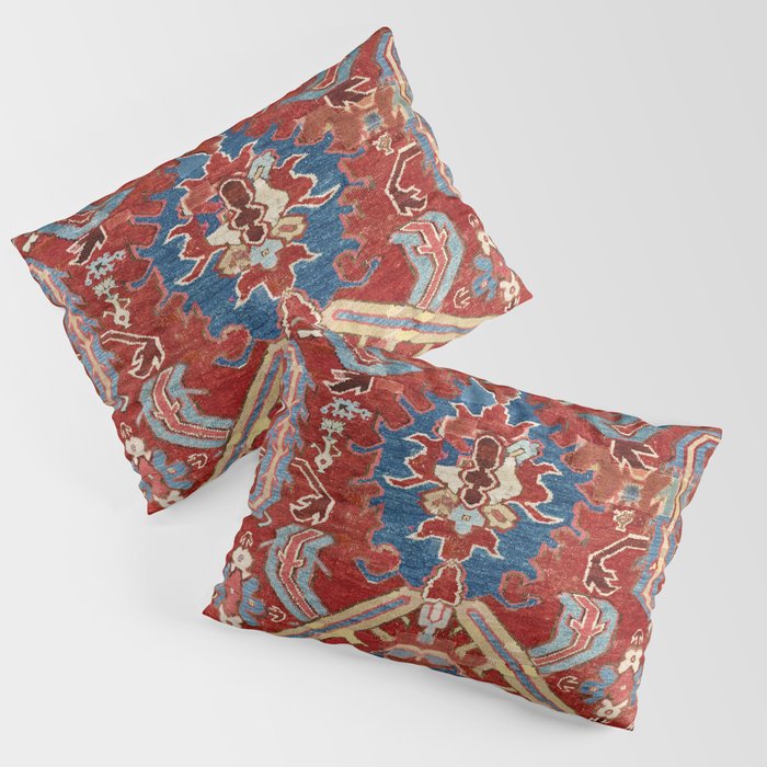 Armenian Manisa Province West Anatolian Dragon Rug Print Pillow Sham Gallery Image 3