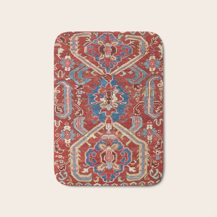 Armenian Manisa Province West Anatolian Dragon Rug Print Bath Mat Gallery Image 1
