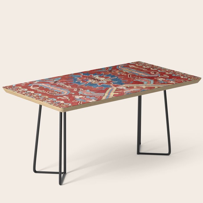 Armenian Manisa Province West Anatolian Dragon Rug Print Coffee Table Gallery Image 1