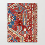 Armenian Manisa Province West Anatolian Dragon Rug Print Notebook Gallery Image 4