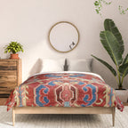 Armenian Manisa Province West Anatolian Dragon Rug Print Comforter Gallery Image 3