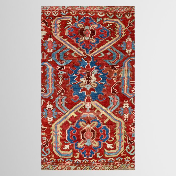Armenian Manisa Province West Anatolian Dragon Rug Print Tablecloth Gallery Image 2