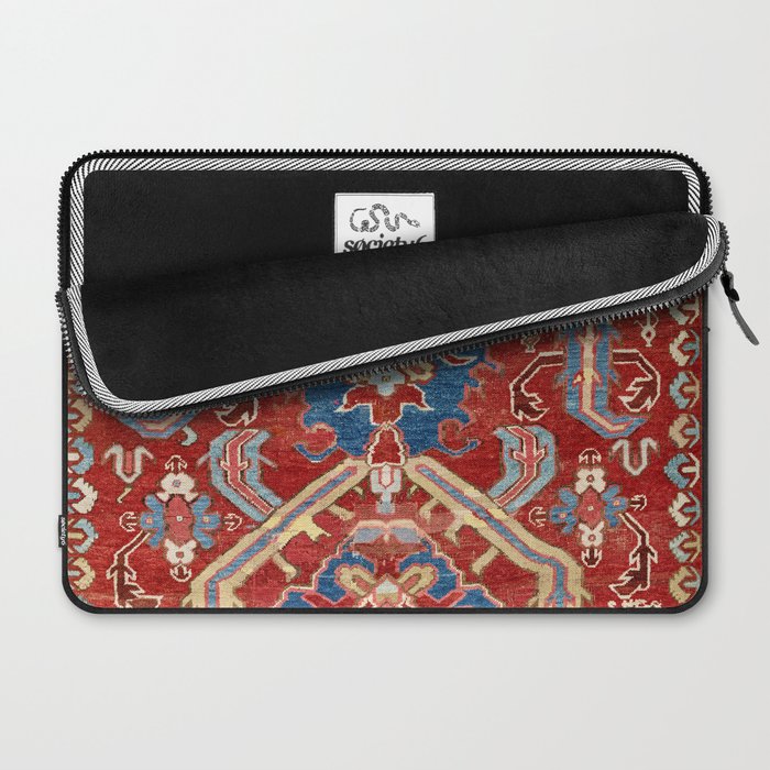 Armenian Manisa Province West Anatolian Dragon Rug Print Laptop Sleeve Gallery Image 2
