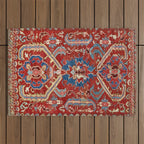 Armenian Manisa Province West Anatolian Dragon Rug Print Outdoor Rug Gallery Image 1