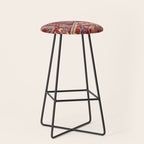 Armenian Manisa Province West Anatolian Dragon Rug Print Stool Gallery Image 1
