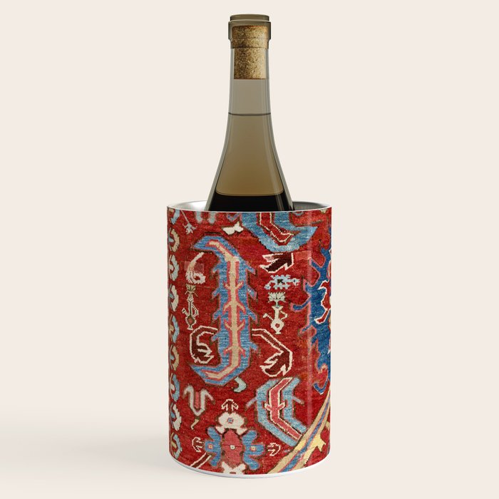 Armenian Manisa Province West Anatolian Dragon Rug Print Wine Chiller Gallery Image 2