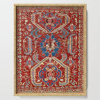 Armenian Manisa Province West Anatolian Dragon Rug Print Serving Tray Gallery Image 1