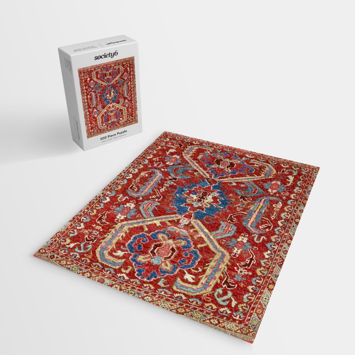 Armenian Manisa Province West Anatolian Dragon Rug Print Jigsaw Puzzle Gallery Image 2