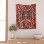 Armenian Manisa Province West Anatolian Dragon Rug Print Wall Tapestry Gallery Image 2