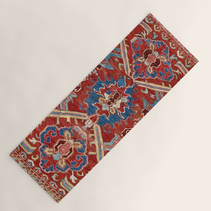 Armenian Manisa Province West Anatolian Dragon Rug Print Yoga Mat Gallery Image 1