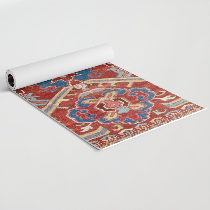 Armenian Manisa Province West Anatolian Dragon Rug Print Yoga Mat Gallery Image 2