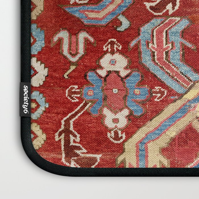 Armenian Manisa Province West Anatolian Dragon Rug Print Laptop Sleeve Gallery Image 3