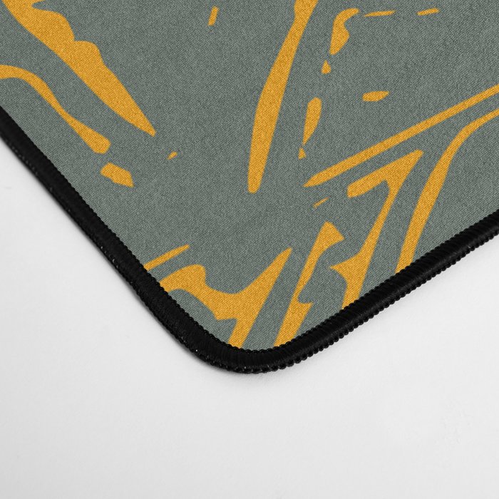 Modern Botanical Banana Leaf Desk Mat Gallery Image 4