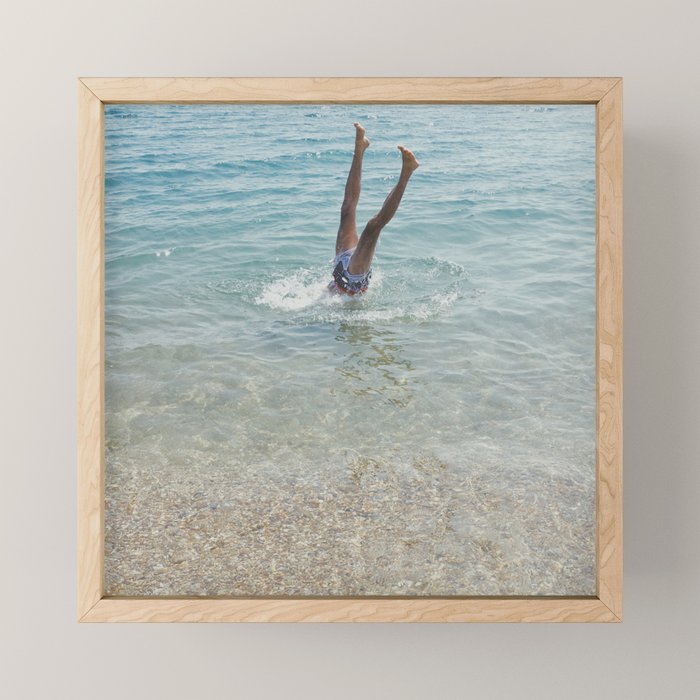 Handstand Mini Art Print Gallery Image 1